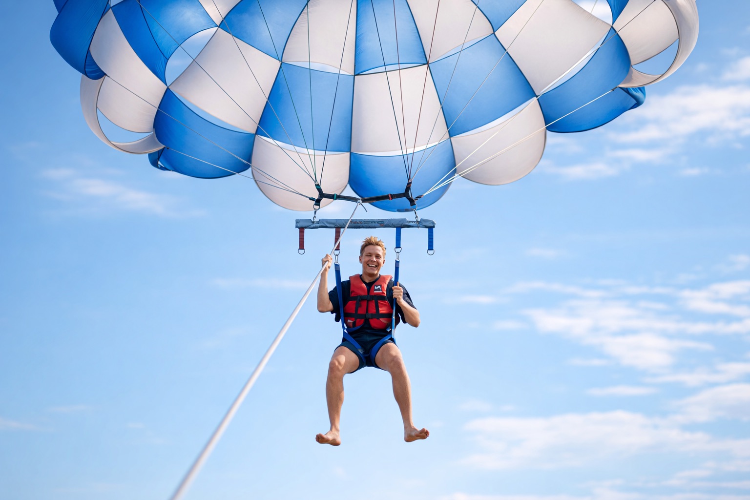 Parasailing Barcelona Single flight